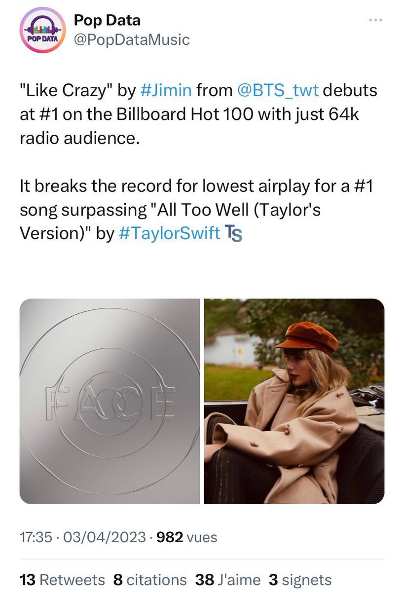 itsjmnphoria's tweet photo. BH didn't send LC for the radio even the stations had to play it from the official mv https://t.co/tMb72D5i3V