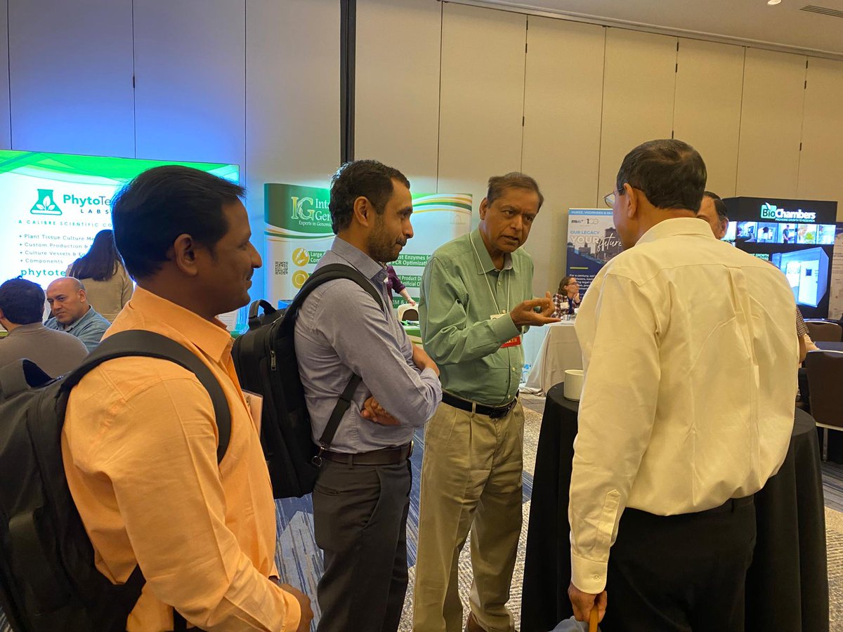 Patil_Lab (@patil_lab_ttu) on Twitter photo Exciting news! Our supervisor <a href="/gunvantpatil123/">Gunvant Patil</a>, postdoc @Mallesh_TTU, and PhD Scholar <a href="/kshetryarjun/">Arjun Ojha🇳🇵</a> recently attended the 2024 World Congress on In Vitro Biology in St. Louis, Missouri!
Arjun presented a fantastic poster on our latest research. #SIVB2024 #GenomeEditing Exciting news! Our supervisor <a href="/gunvantpatil123/">Gunvant Patil</a>, postdoc @Mallesh_TTU, and PhD Scholar <a href="/kshetryarjun/">Arjun Ojha🇳🇵</a> recently attended the 2024 World Congress on In Vitro Biology in St. Louis, Missouri!
Arjun presented a fantastic poster on our latest research. #SIVB2024 #GenomeEditing