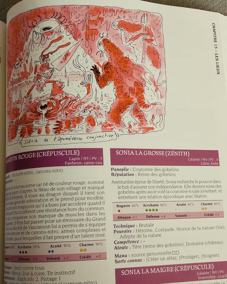 quimtuk's tweet image. Recién salido del horno, el nuevo #juegoderol de #LaMazmorra, #Donjon: Dinasties et Magiciens 💜