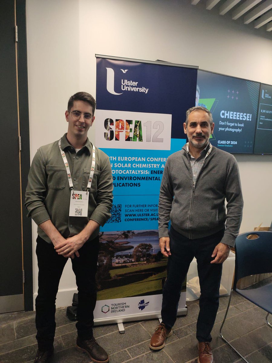 LSanGran's tweet photo. Researchers from Inorganic Chemistry department ( @IQUEMA_ ; @Univcordoba
) communicated their last findings at SPEA12 European Conference. https://t.co/UjxEItriRF