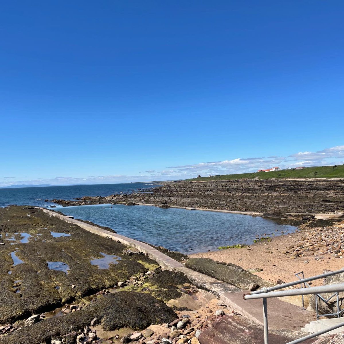 It was a triple dipping day today! #EastNeuk #Fife