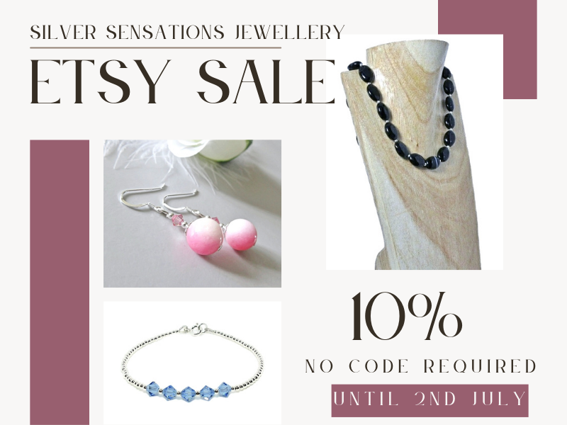 I'm currently running an automatic discount until 2nd July. No code required &amp; most items are included in this sale. I hope you find something you like😊 x
silversensationsuk.etsy.com <a href="/Etsy/">Etsy</a> @etsy <a href="/OhEtsy/">EtsyMeetNTweet</a> #etsygifts #handmadejewellery #jewelry #etsysale #etsyuk <a href="/htlmp/">Hike Those Likes</a> #bespokedesigns