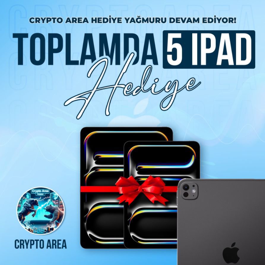 📣📣📣 #CryptoArea ailesine 5 adet Apple- Ipad hediye ediyoruz📣📣📣

⚠️Rt-Fav ⚠️ telegram link 👇
t.me/cryptoarea1

🎁Gruptaki Bir önceki etkinliğin ödülleri olarak ilk etapta 5 adet Apple Ipad i sahiplerine ulaştırıyoruz. Ödül yağmuru devam edecek. Benzer etkinlikler