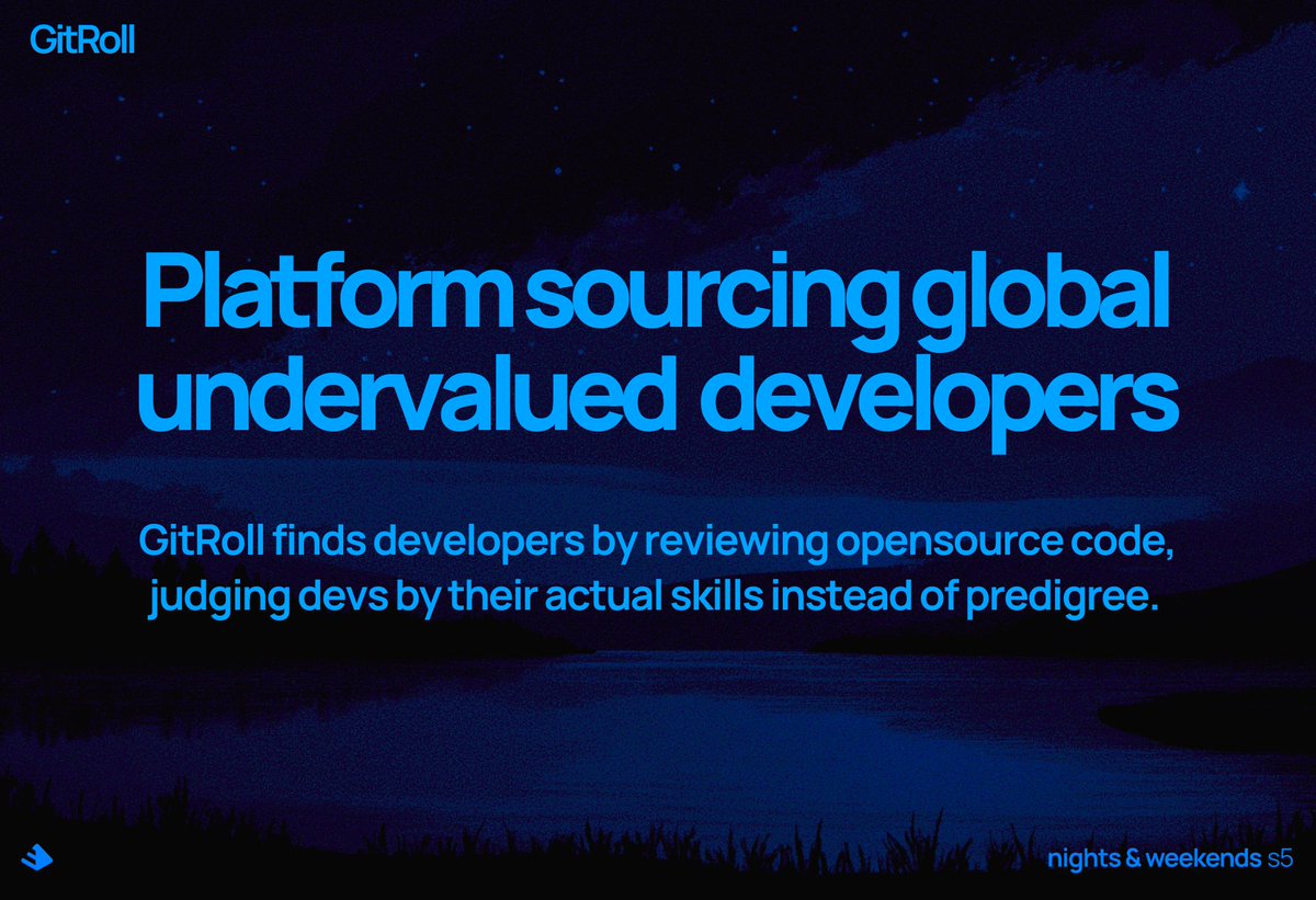 gitroll_io's tweet image. #GitRoll  #buildspace
@_buildspace
@_nightsweekends
@FarzaTV