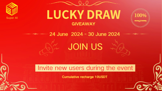 hizon_harry's tweet photo. SuperAI luxury lucky draw is here again! Deposit 10 USDT and you will have a chance to win prizes such as MacBook Pro and Tesla pickup truck! Participate quickly and enjoy the surprises! #SuperAI #luxurylottery https://t.co/IdqGZAvC1k