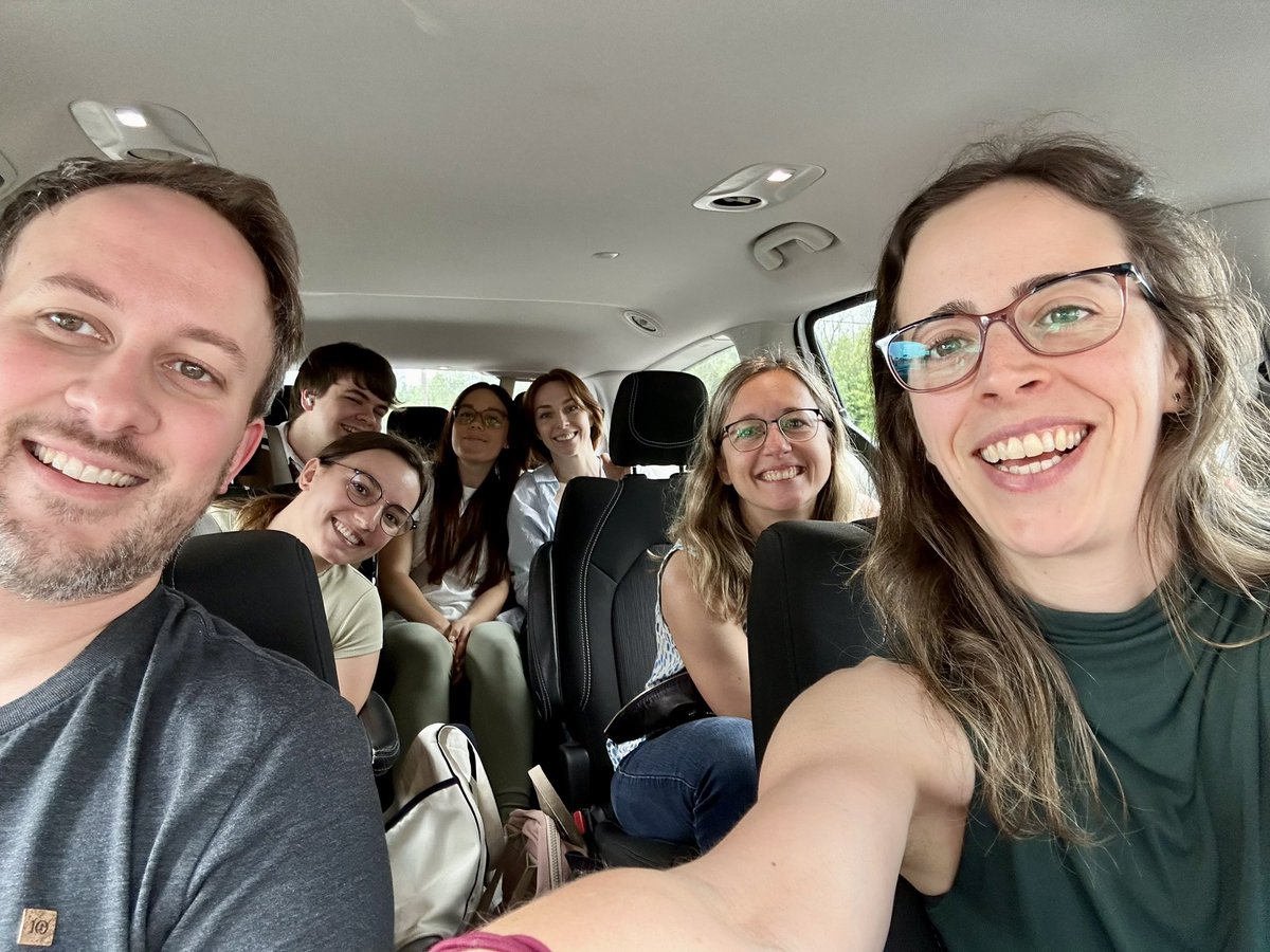 Pr. & Dr. Isabelle Laforest-L. (she/her/elle) (@isabel_laforest) on Twitter photo Part of the @biologieUdeS <a href="/USherbrooke/">Université de Sherbrooke</a> delegation is en route 🚙for the <a href="/CSM_SCM2024/">CSM 2024 Conference</a> <a href="/CSM_SCM/">Canadian Soc. Micro.</a> #CSM2024 Looking forward to see our colleagues in the Forest City <a href="/WesternU/">Western University</a>
With <a href="/jpcotelab/">JPCôté</a> <a href="/P_B_Beauregard/">Pr. Pascale B. Beauregard</a> @SarahP4464 <a href="/MargotDessarti4/">Margot Dessartine</a> <a href="/laucouture23/">Laurence Couture</a> et Émile Part of the @biologieUdeS <a href="/USherbrooke/">Université de Sherbrooke</a> delegation is en route 🚙for the <a href="/CSM_SCM2024/">CSM 2024 Conference</a> <a href="/CSM_SCM/">Canadian Soc. Micro.</a> #CSM2024 Looking forward to see our colleagues in the Forest City <a href="/WesternU/">Western University</a>
With <a href="/jpcotelab/">JPCôté</a> <a href="/P_B_Beauregard/">Pr. Pascale B. Beauregard</a> @SarahP4464 <a href="/MargotDessarti4/">Margot Dessartine</a> <a href="/laucouture23/">Laurence Couture</a> et Émile