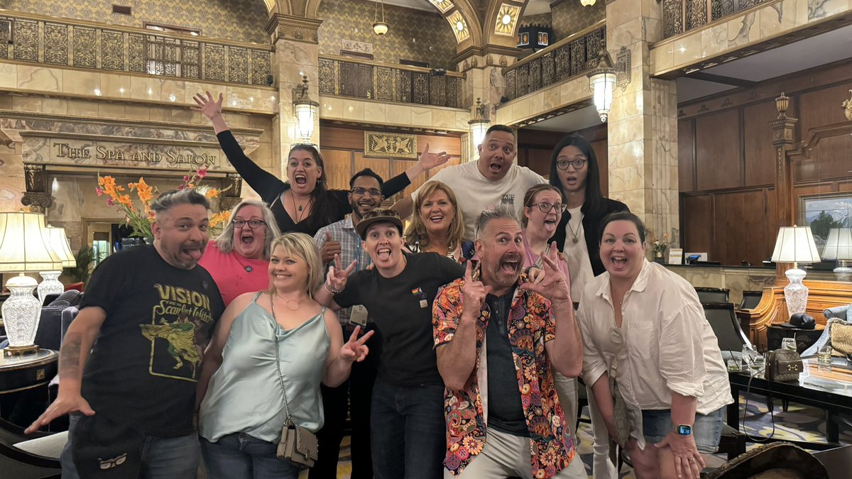 Jennifer Womble →#FETC Jan. 11-14, 2026 (@jenwomble) on Twitter photo There is no greater energy in Denver for #ISTELive than #Eduguardian unification!! 🔥Thrilled to meet up in the historic <a href="/BrownPalace/">Brown Palace Hotel</a> lobby with <a href="/ladybugxie/">Christie Cloud #EduGuardians OG5</a> <a href="/EduGuardian5/">EduGuardians</a> <a href="/farmerfaubs/">Farmer Faubs 🤠+🌈</a> <a href="/browniesedbites/">Heather Brown 🔜#ISTE</a> <a href="/GreenScreenGal/">Erika Sandstrom #FETC #ISTE #SXSW</a> <a href="/Factorsedu/">Factors- Previously Ei Amplified</a> <a href="/TechWarriorKES/">Michael Wesely ✈ #FETC</a> (and his rolling bag🤣) & amazing There is no greater energy in Denver for #ISTELive than #Eduguardian unification!! 🔥Thrilled to meet up in the historic <a href="/BrownPalace/">Brown Palace Hotel</a> lobby with <a href="/ladybugxie/">Christie Cloud #EduGuardians OG5</a> <a href="/EduGuardian5/">EduGuardians</a> <a href="/farmerfaubs/">Farmer Faubs 🤠+🌈</a> <a href="/browniesedbites/">Heather Brown 🔜#ISTE</a> <a href="/GreenScreenGal/">Erika Sandstrom #FETC #ISTE #SXSW</a> <a href="/Factorsedu/">Factors- Previously Ei Amplified</a> <a href="/TechWarriorKES/">Michael Wesely ✈ #FETC</a> (and his rolling bag🤣) & amazing