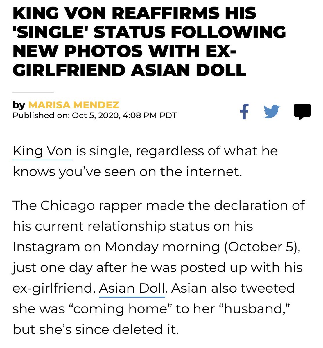queensetup's tweet photo. Respect his wishes!! Don’t be an ASIAN DOLL!  So don’t be a clout chasing EX! Especially if that man was with someone else! https://t.co/2W1UJCYY20