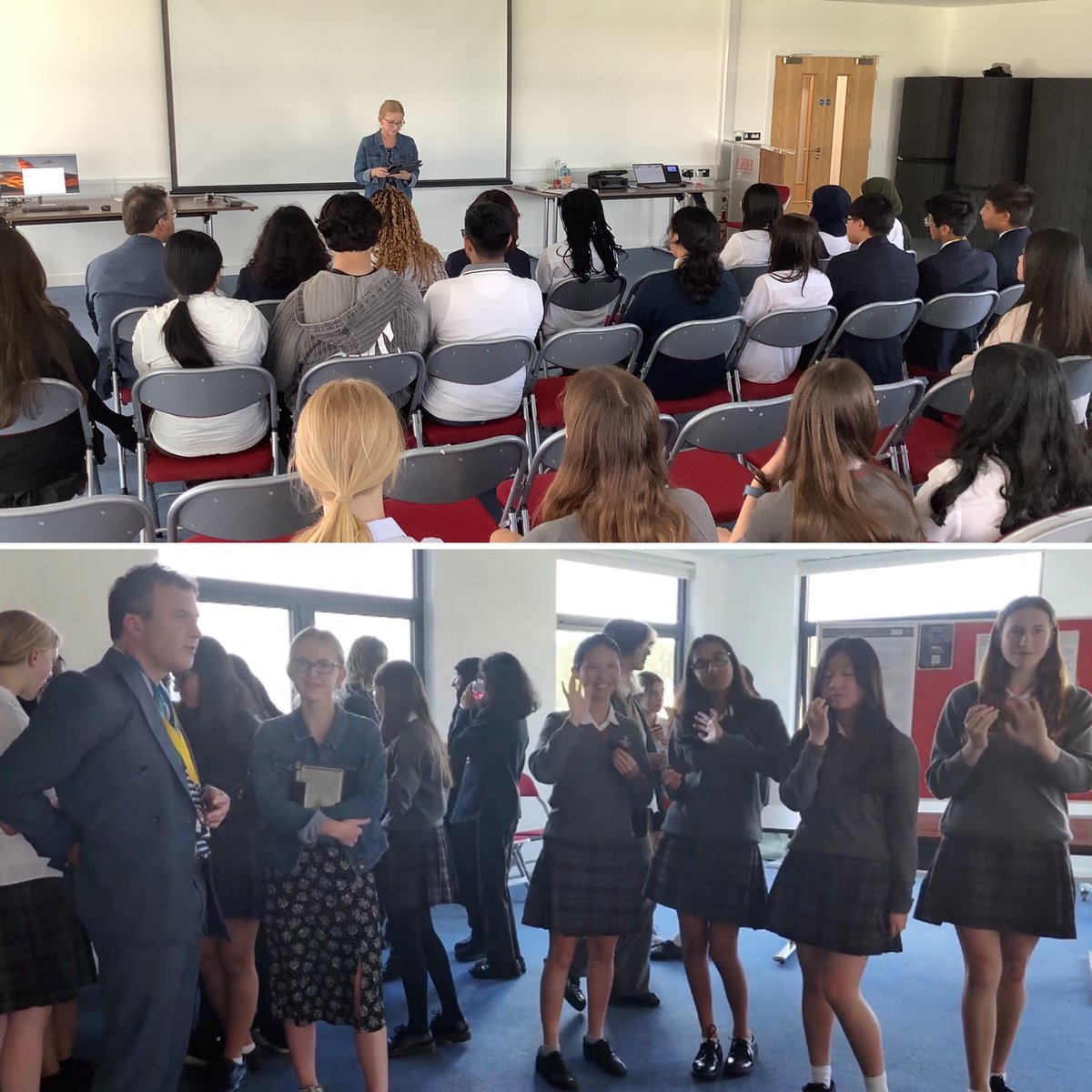 LEH_STEM's tweet image. An absolutely fantastic inaugural Window to the Stars Symposium at LEH last week! Alec Reed Academy and our team gave amazing presentations on stellar evolution - and astrophysicist, Dr Rob Izzard, joined us from Barcelona. Roll on next year’s event! ✨🔭🤝 #lehschool