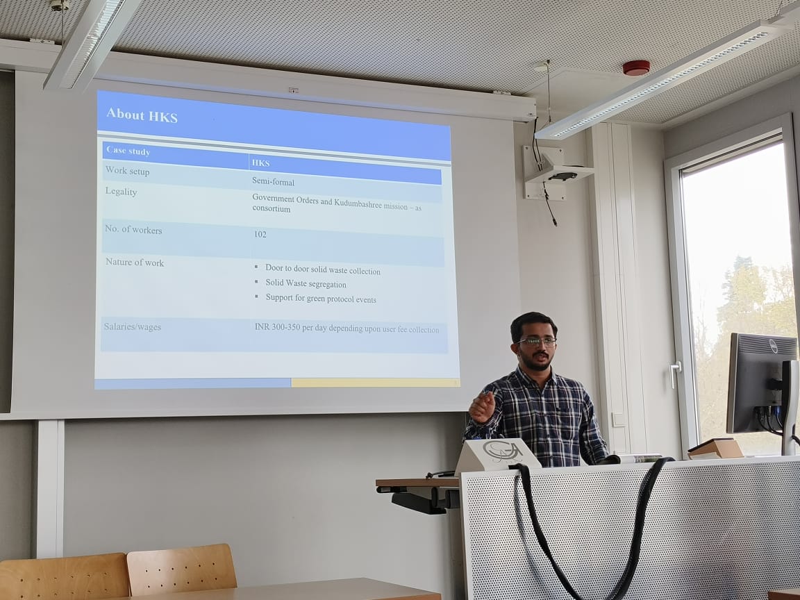 Hariprasad V M (@hariprasad_vm) on Twitter photo From April 3rd-5th,2024,I had the great opportunity to attend the 42nd International Labour Process Conference at University of Göttingen.I presented my work on sanitation workers in Alleppey,Kerala. A great experience!!Many thanks to project <a href="/BrownGold_GCRF/">Towards Brown Gold</a> <a href="/iitbombay/">IIT Bombay</a> <a href="/IDS_UK/">Institute of Development Studies</a> From April 3rd-5th,2024,I had the great opportunity to attend the 42nd International Labour Process Conference at University of Göttingen.I presented my work on sanitation workers in Alleppey,Kerala. A great experience!!Many thanks to project <a href="/BrownGold_GCRF/">Towards Brown Gold</a> <a href="/iitbombay/">IIT Bombay</a> <a href="/IDS_UK/">Institute of Development Studies</a>