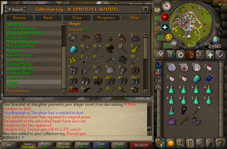 Eternal Gem and Slayer ✅