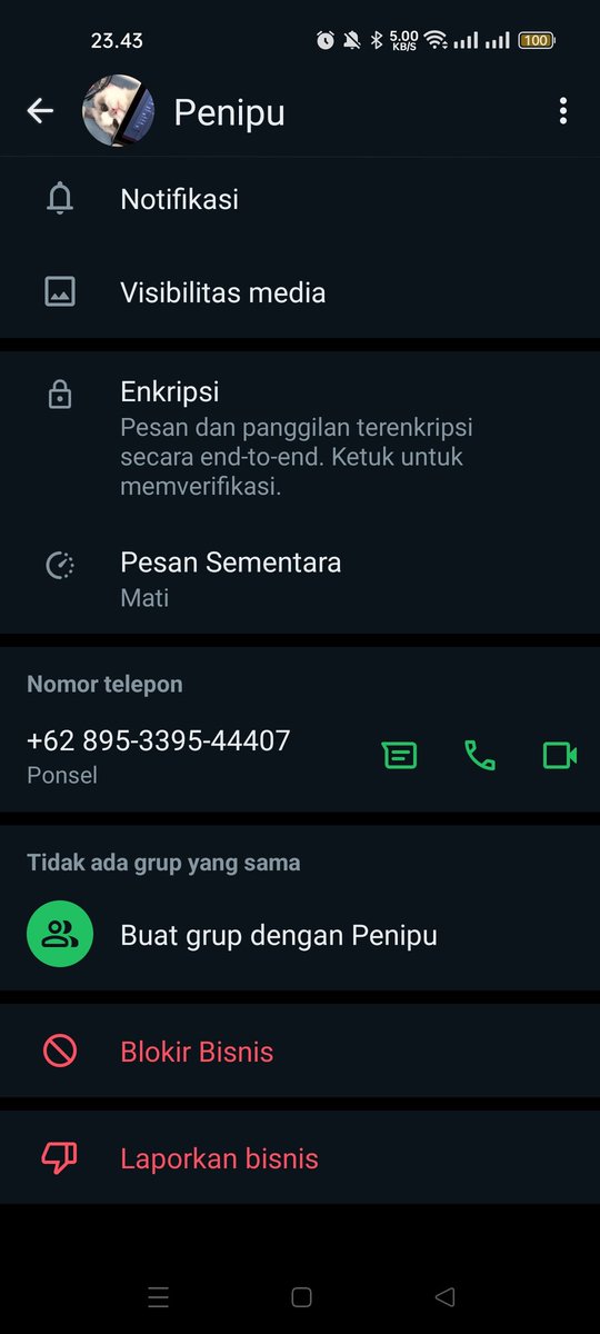 bocylzz's tweet photo. Ini kalau di save di nomor lain sebelum di block hati-hati
#penipuan
#gestun
#paylater https://t.co/rpZON837Dj