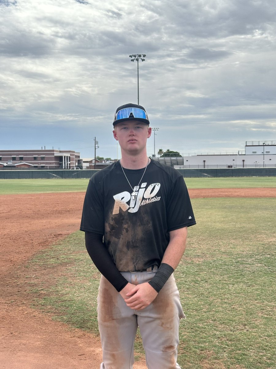 Five Tool Arizona (@fivetoolaz) on Twitter photo F: <a href="/RijoAthleticsAZ/">Rijo Athletics AZ</a> 9, Major League University 18U Black 3
PoG: <a href="/TraeSilva/">Trae Silva</a> 3-3, 2 RBI, 2 R F: <a href="/RijoAthleticsAZ/">Rijo Athletics AZ</a> 9, Major League University 18U Black 3
PoG: <a href="/TraeSilva/">Trae Silva</a> 3-3, 2 RBI, 2 R