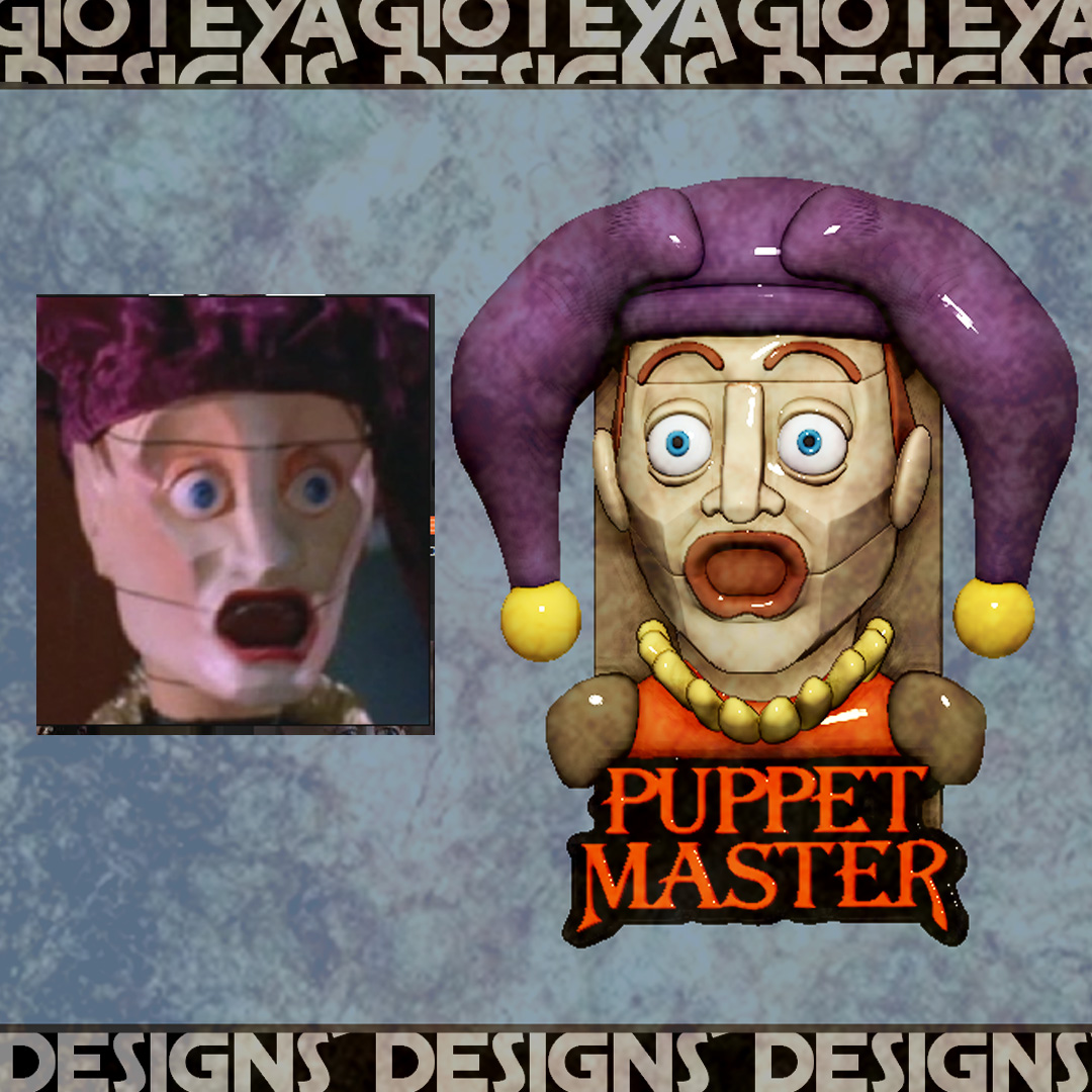 Gioteya72's tweet image. Sketching next designs for my @Cults3D store. WIP Puppet Master: Jester Magnet/Portrait 😍🔥💯
#puppetmaster #puppet #art #horror #horrormovies #fanart #3d #3dprint #terror #horrorfilm #horrorfan #horrorfilms #80s #vhs #horrorcollector  #blade #tunneler #pinhead #torch #jester