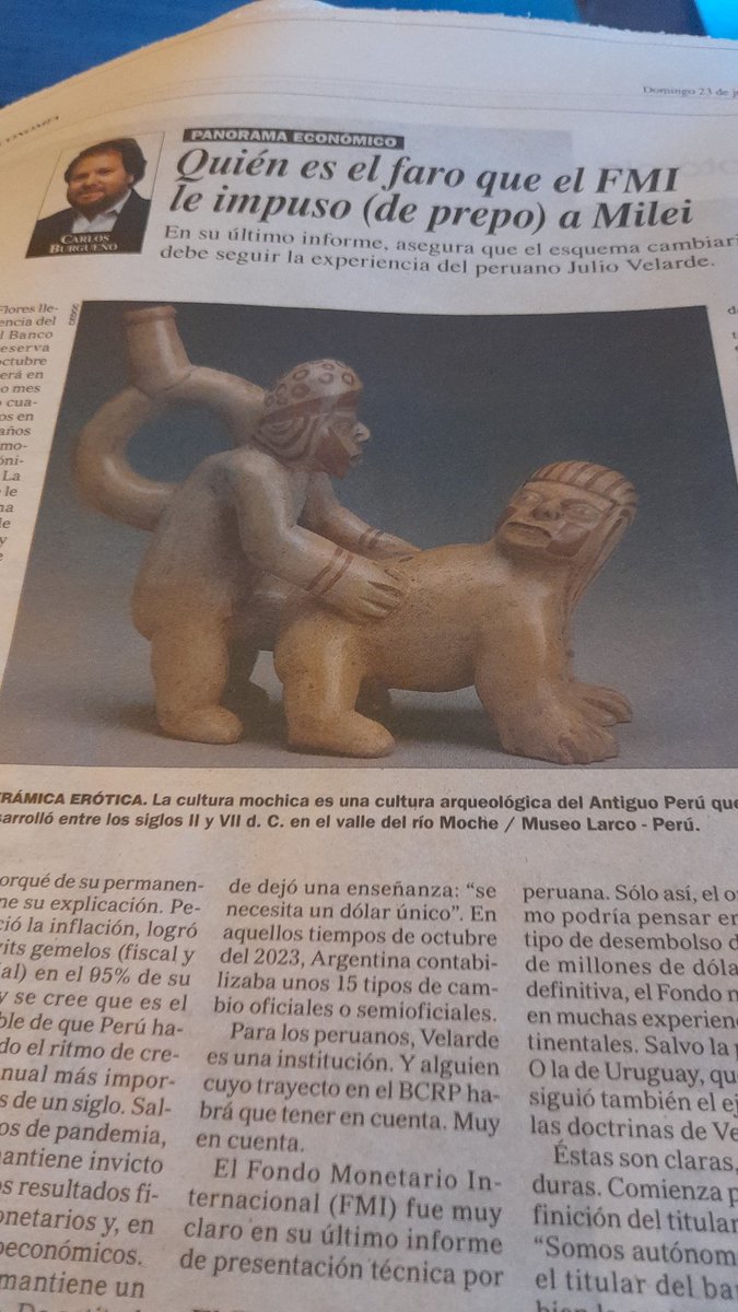 leonpiasek's tweet photo. #DungaDunga . FMi Una nota de @perfilcom que no duda en ilustrarlo con una imagen quizás poco metafórica. https://t.co/7P0hYgU0M9