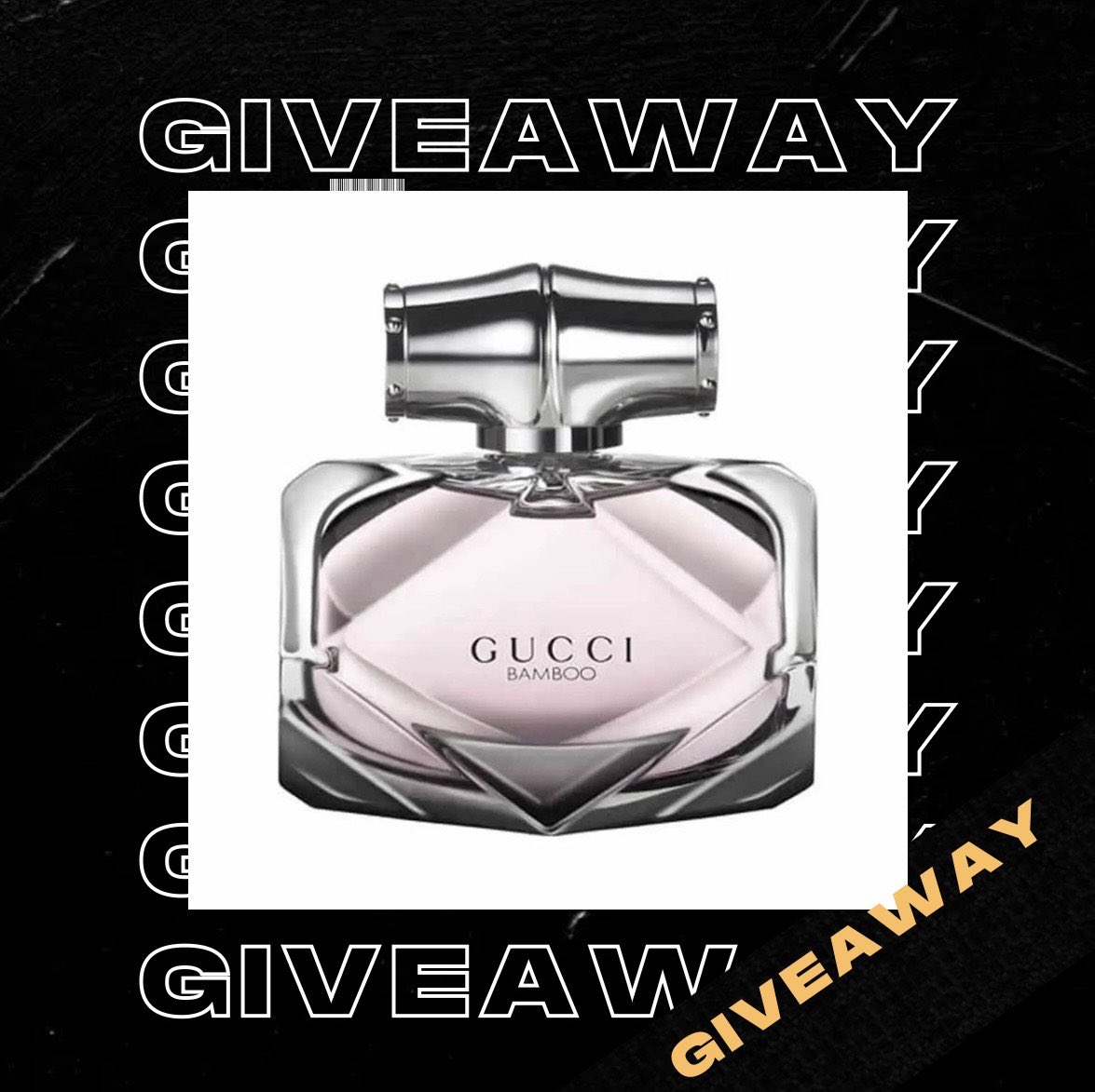 thebeautystore's tweet image. 🎉Giveaway Time🎉
How would you like to win yourself a Gucci Bamboo Eau de Parfum Spray 50ml for Her

1️⃣ Like &amp;amp; share this post 
2️⃣ Tag your bestie
3️⃣ Make sure you are following @thebeautystorecom
🎉
Competition ends Wednesday 26th June 6pm!
Good Luck!
 thebeautystore.com
