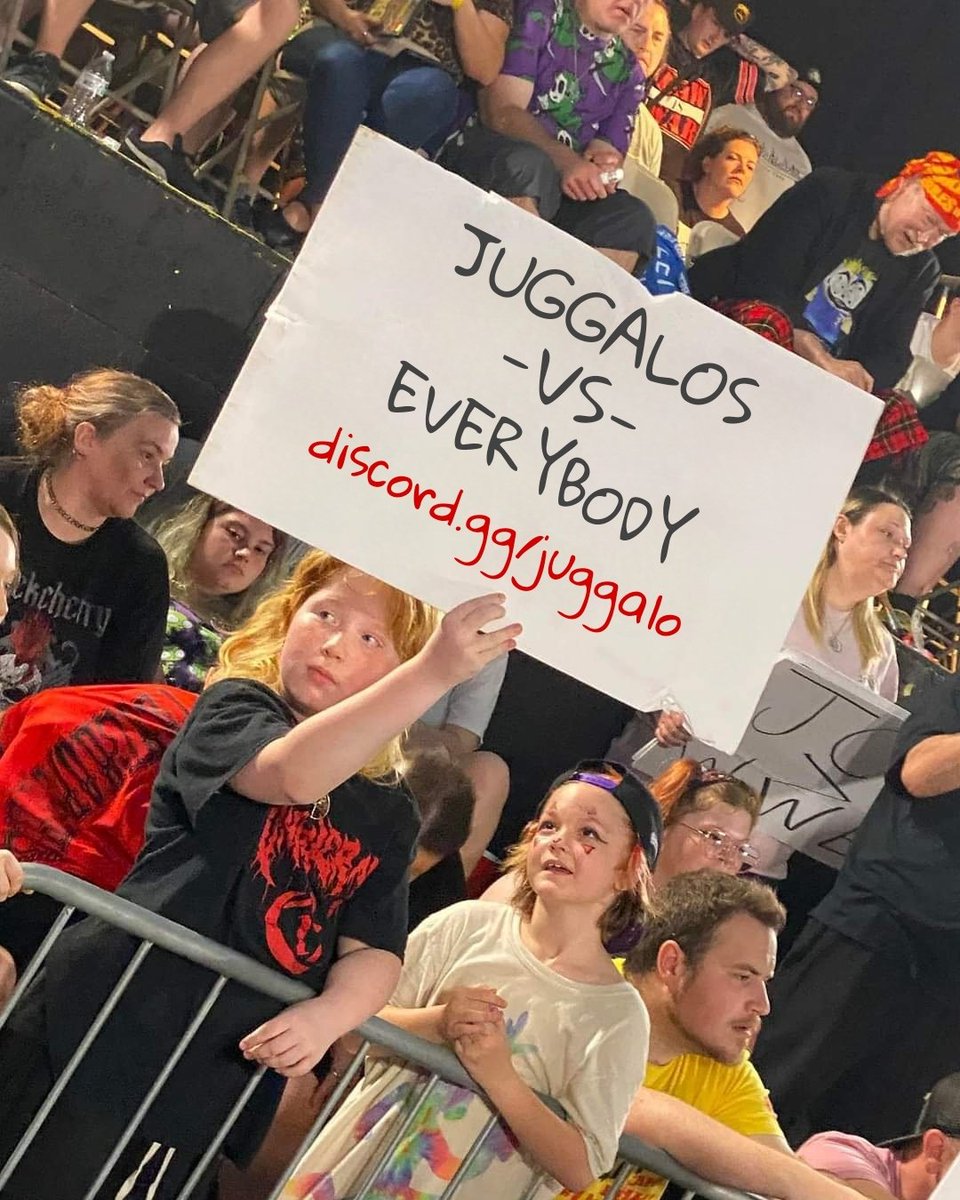Juggalos -VS- Everybody (JVE) tweet media