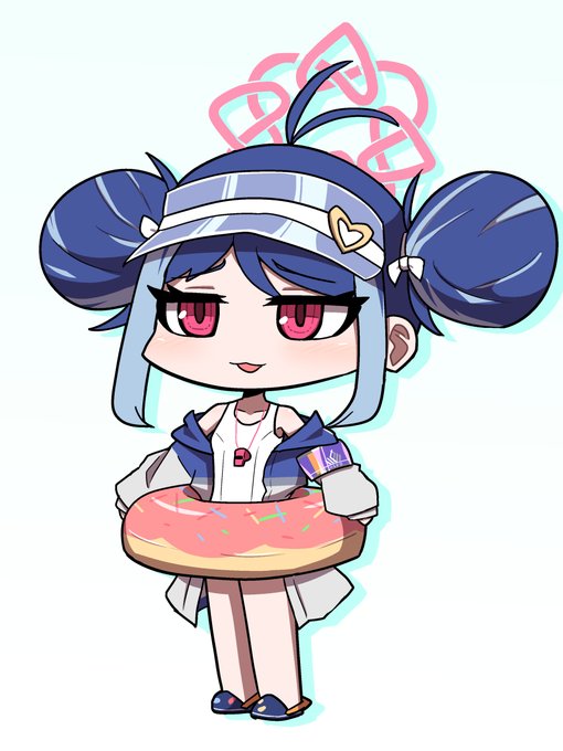 水着フブキ
#ブルアカ 