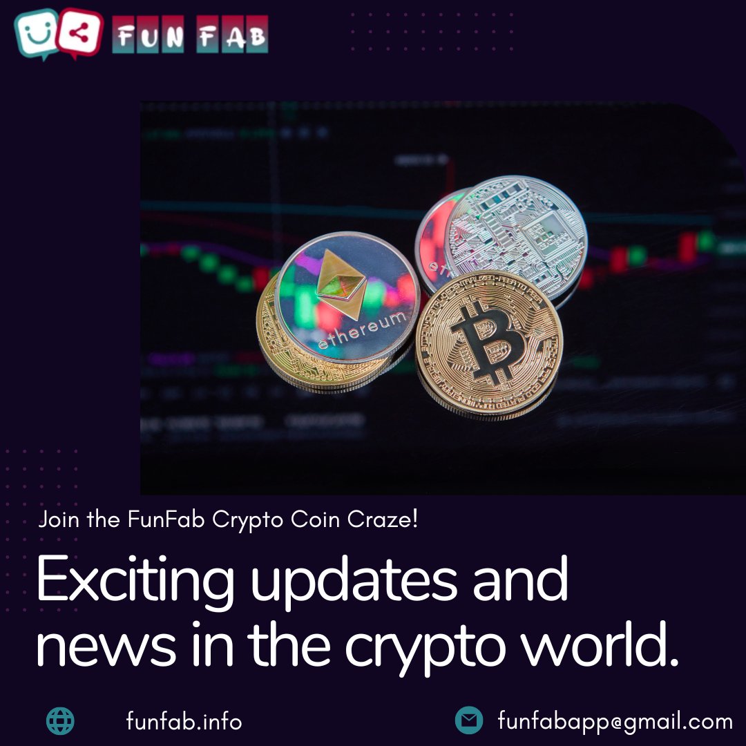 Funfabapp's tweet photo. The crypto world is buzzing with thrilling updates and groundbreaking news! Here are the highlights you don't want to miss Web:https://t.co/0UVmfAb11h
-Telegram:https://t.co/MGYUENDtvH
Token: https://t.co/KzdUaFzbJ5
#crypto #cryptotrading #bitcoin #cryptocurrencies #cryptonews https://t.co/0GKWLmDdjm