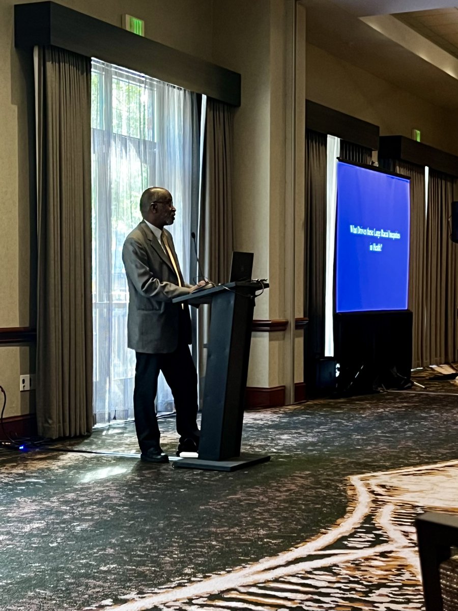 The Academy of Behavioral Medicine Research (ABMR) (@acadbehavmedres) on Twitter photo 🏆Lifetime Award 🏆winner Dr. David R. Williams presenting  his important ideas on “Understanding and Effectively Addressing Inequities in Health: Challenges and Opportunities” 
#ABMR2024 🏆Lifetime Award 🏆winner Dr. David R. Williams presenting  his important ideas on “Understanding and Effectively Addressing Inequities in Health: Challenges and Opportunities” 
#ABMR2024