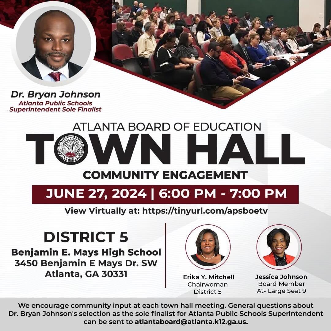 Stakeholders, please submit your questions to atlantaboard@atlanta.k12.ga.us.