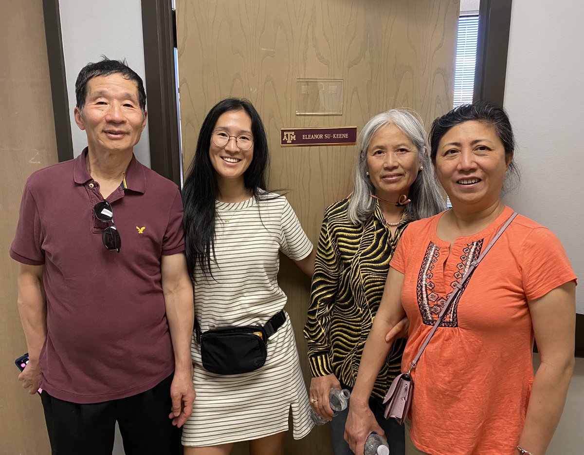 Some very special people visited my office this week 💜