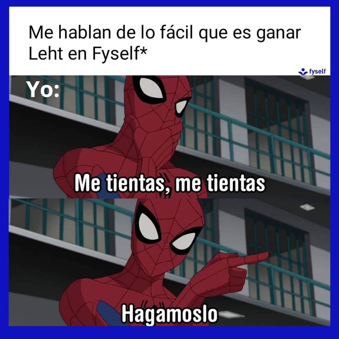 Hoy es día de meme 😂

Te podría tentar ganar Leth en Fyself 😏
¿Cómo? Solo tienes que unirte a nosotros.

#Crypto | #leht | #MemeDay