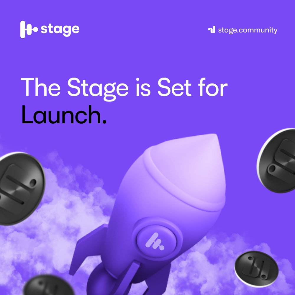 stage_community's tweet photo. As we gear up for the much-awaited launch of $STAGE, it's time to level up the fun &amp; rewards!

Starting tomorrow, participate in The #Stage Challenge 3.0 and stand a chance to be a lucky winner.

🏆 Total Number of Winners: 10
🎁 Reward Pool: $1000

You can't miss out on this! https://t.co/viSF8Up8Sw