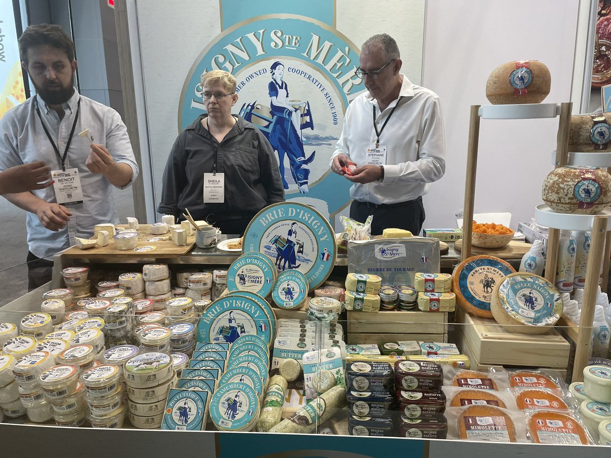 #DayintheLife of #TheFutureofFood at the <a href="/Specialty_Food/">Specialty Food Association</a> #FancyFoodShow with <a href="/IsignySteMere/">Isigny Sainte-Mère</a> #thefof