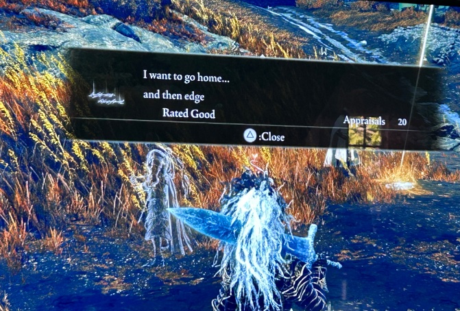 #EldenRing community… never change.

Feels good to be back.