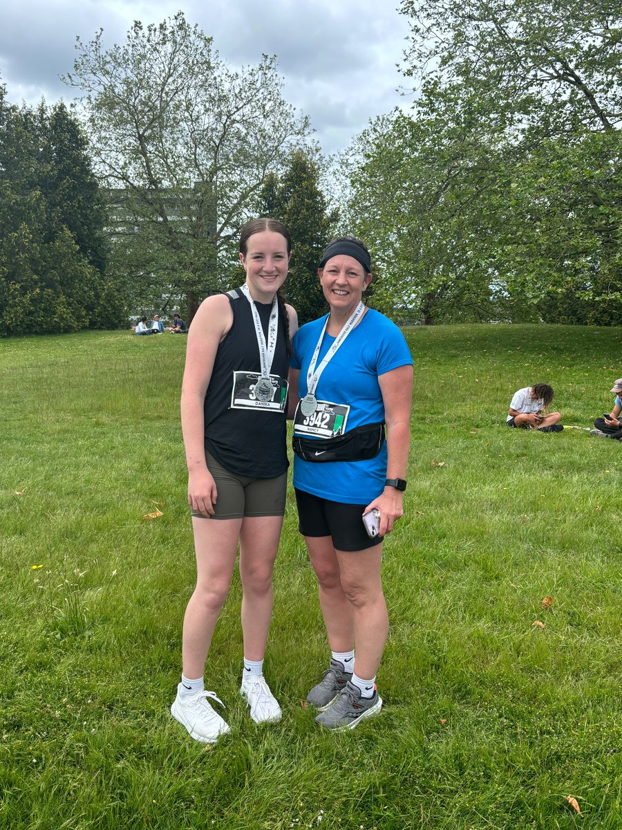 My two Vancouver 1/2 marathoners always super proud of their motivation and accomplishments!!❤️❤️