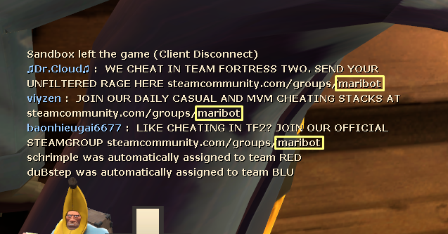 WeezyTF2's tweet photo. Looks like MARI have parted from their tacobot roots more than we thought.

#FixTF2 https://t.co/K7U3PsCVZ9