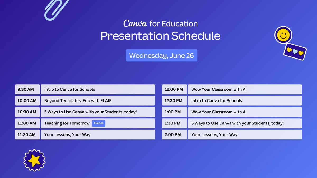 Canva Education tweet media