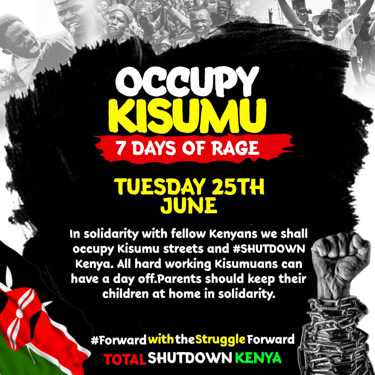 I am very ready for Tuesday.
#Kondele
#RejectFinanceBill2024