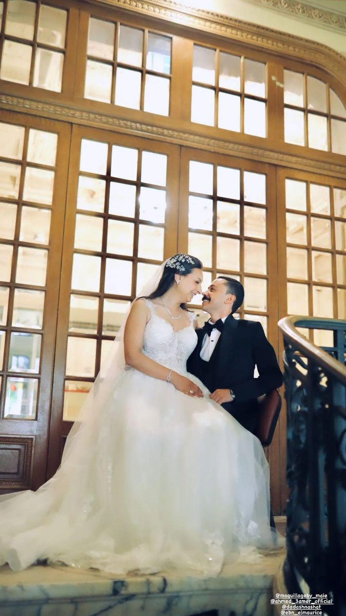 Hello twitter ♥️ 
I'm his wife now ♥️ 
<a href="/ebn_elmaurice/">ابن الموريس</a>