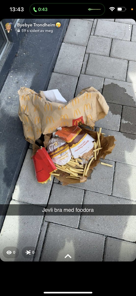 Amandus Sagøy Rindsem (@sagooicsgo) on Twitter photo Kjempelevering av foodora idag 👍🏽🤠
Blir ringt opp om at «maten e levert» insta legg på samtalen. Går ut med engang det her e d æ møte i døra… gg
<a href="/foodora_no/">foodora Norge</a> Kjempelevering av foodora idag 👍🏽🤠
Blir ringt opp om at «maten e levert» insta legg på samtalen. Går ut med engang det her e d æ møte i døra… gg
<a href="/foodora_no/">foodora Norge</a>