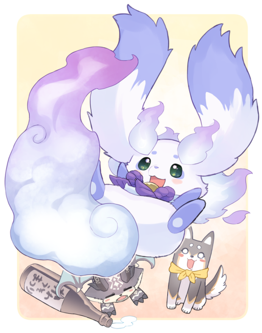 #でびるさまにささげるえ #るんるんびじちかん #しばのドッグタグ