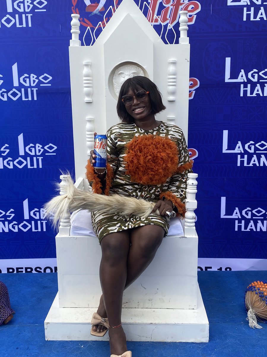 COrjiene's tweet photo. Igbo culture is a vast of beauty #LagosIgboHangout #Lifelargerbeer https://t.co/8RUYW8FhDC