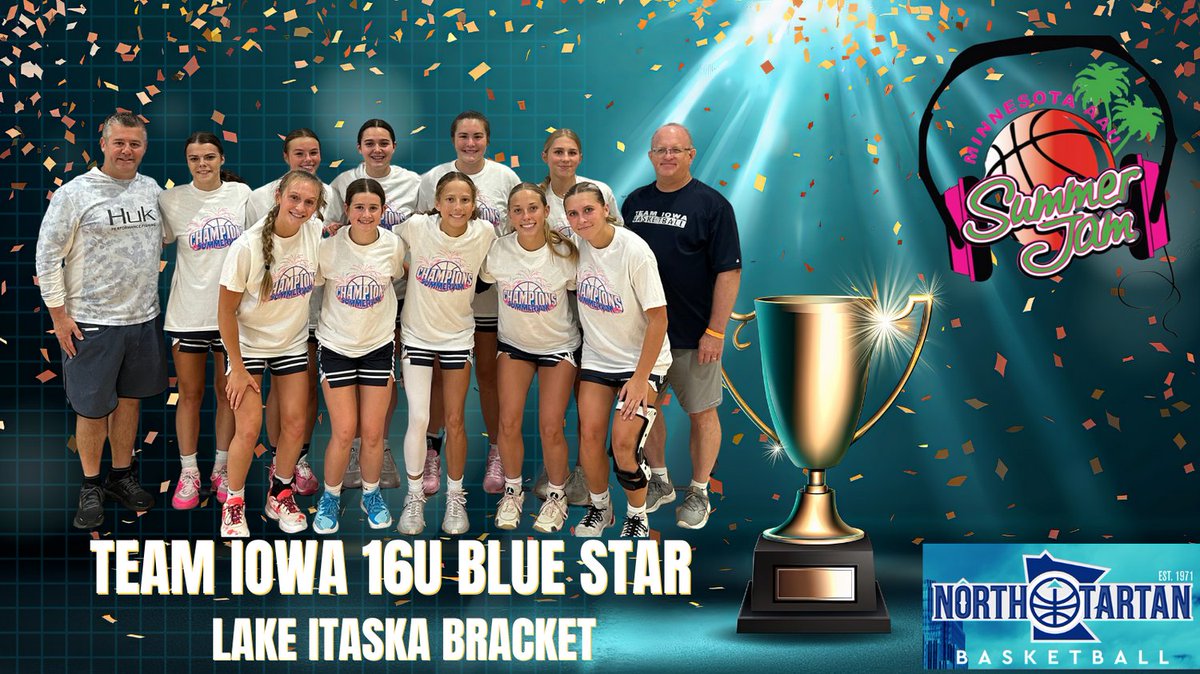 North Tartan (@northtartan) on Twitter photo A champion has been crowned!! Congratulations to #SummerJam24 Champions <a href="/Team_Iowa/">Team Iowa Basketball</a> 16U Blue Star! A champion has been crowned!! Congratulations to #SummerJam24 Champions <a href="/Team_Iowa/">Team Iowa Basketball</a> 16U Blue Star!