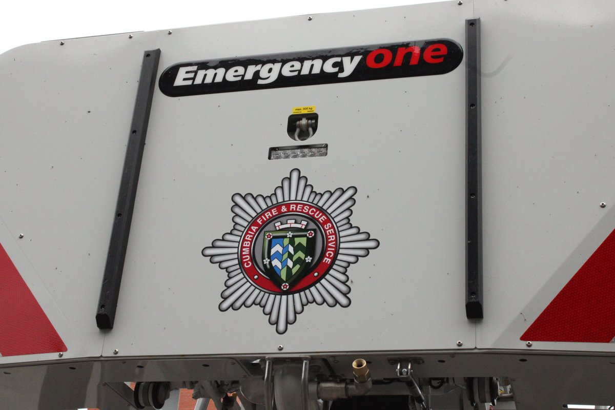 cumbria999's tweet photo. Here's a Collection of Images taken the Other day of One of the new Tower Ladders being introduced back into the @CumbriaFire Fleet. This one being Based at @CarlisleEast https://t.co/lYcx6KX8SP