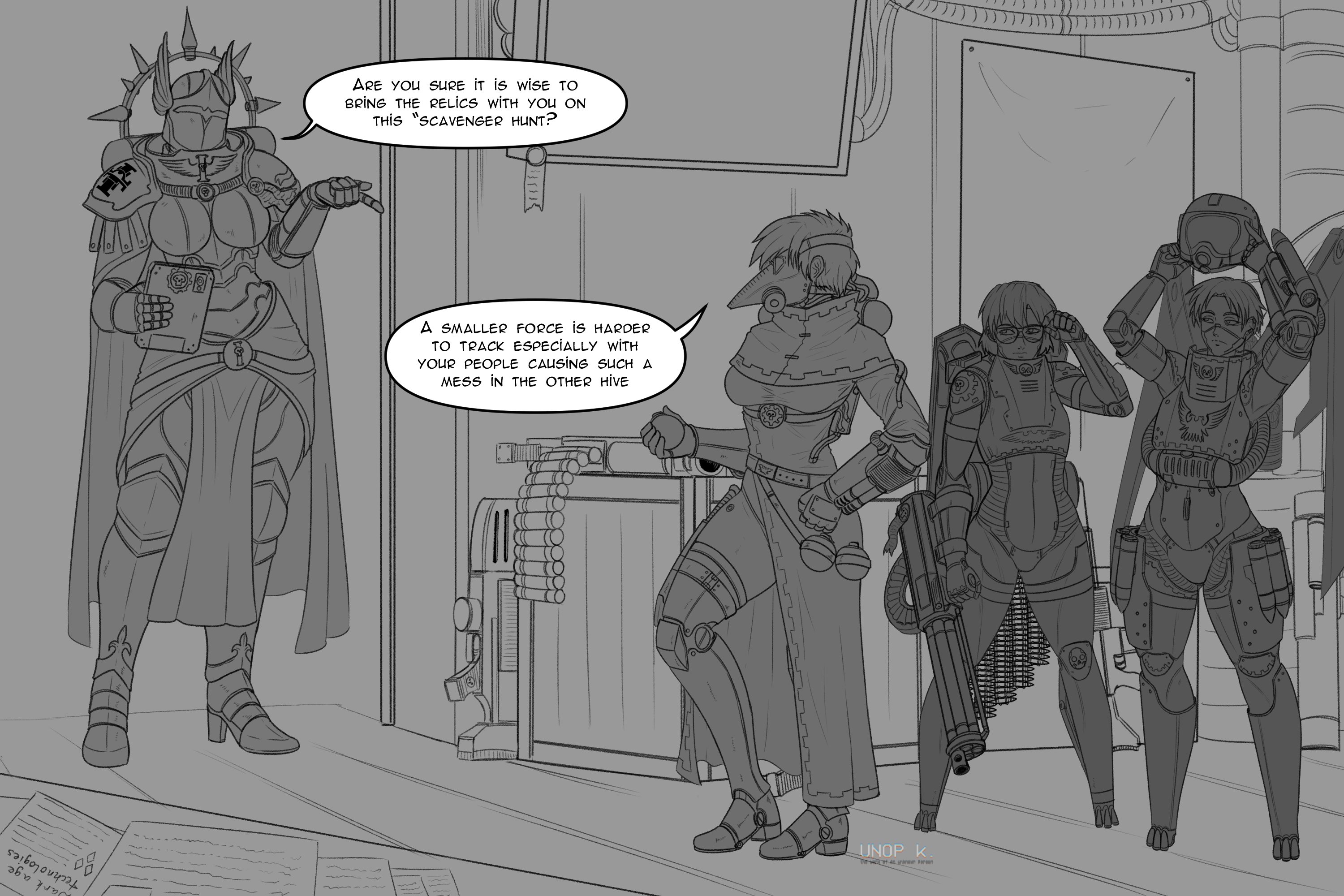 UNOP k. 🔞 on X: “#warhammer40k #WarhammerCommunity #crossover 