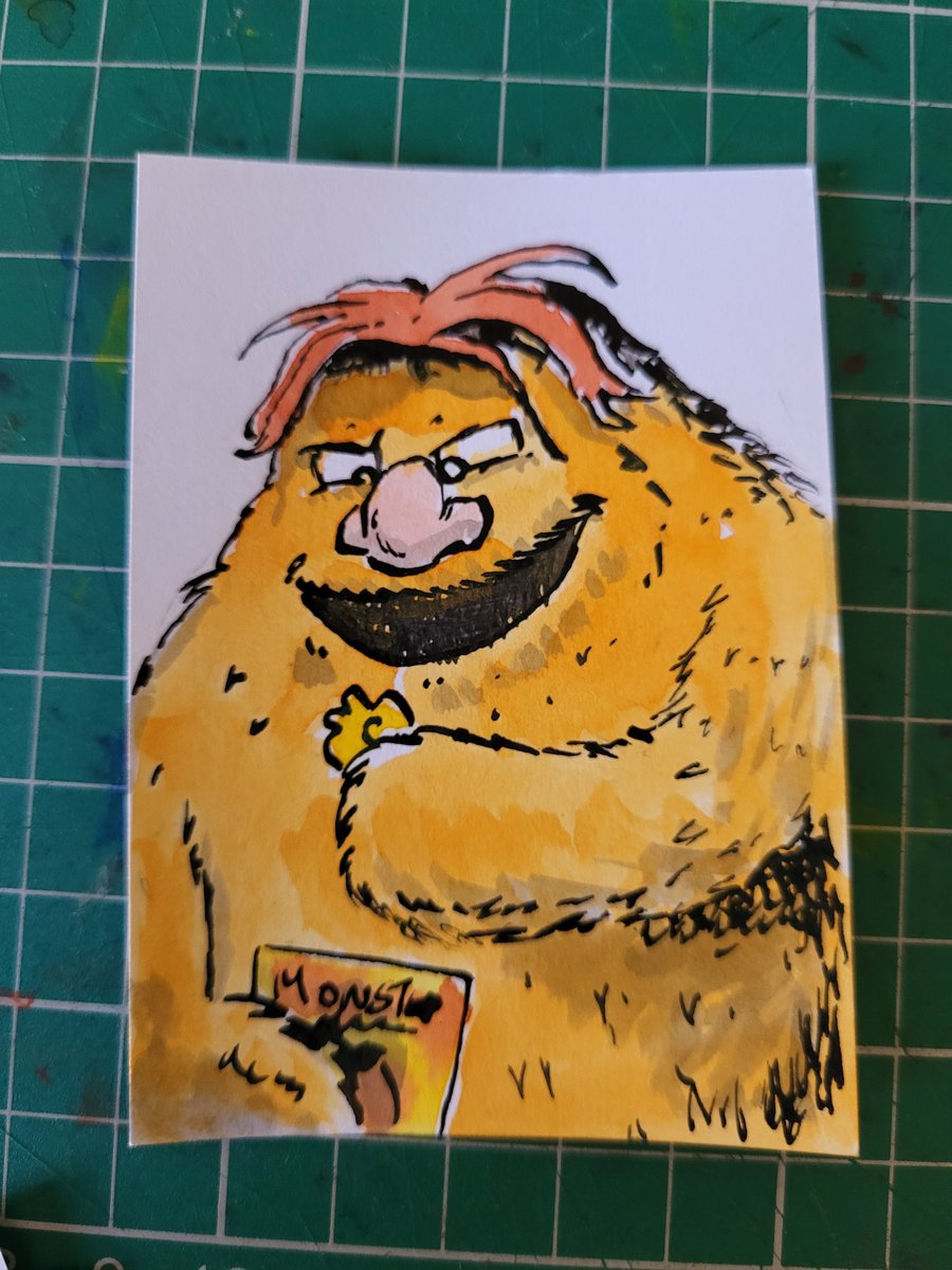 Day 20 of kaijune 2024.  Monster munch orange  #kaijune2024