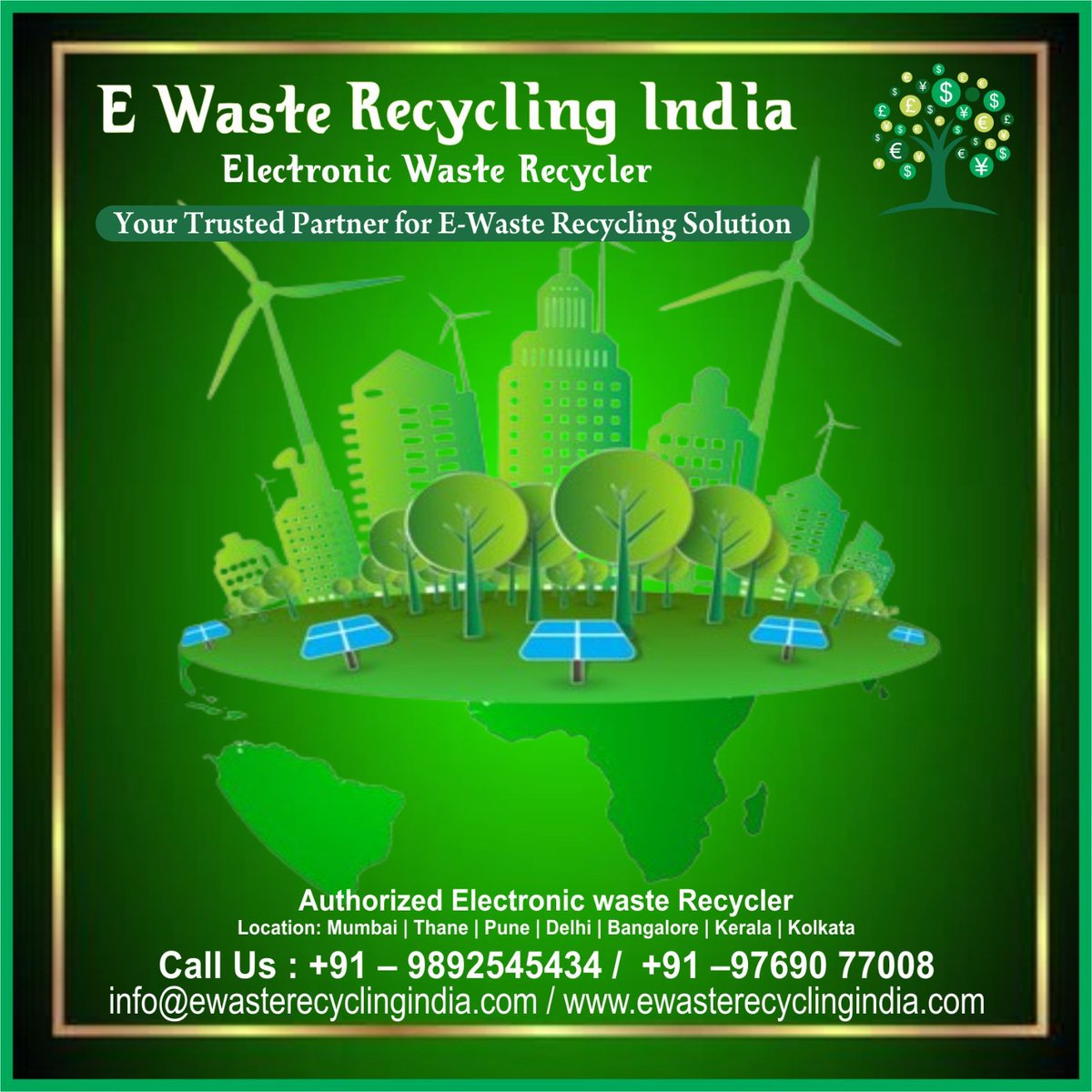 Samir Patel (@samirpatel34) on Twitter photo We buy all types of e-waste from corporate offices across India.
And also provide Recycling Certificates as per Government norms.
Call Us : + 9892545434 / 919769077008
Mail Us : info@ewasterecyclingindia.com
ewasterecyclingindia.com We buy all types of e-waste from corporate offices across India.
And also provide Recycling Certificates as per Government norms.
Call Us : + 9892545434 / 919769077008
Mail Us : info@ewasterecyclingindia.com
ewasterecyclingindia.com