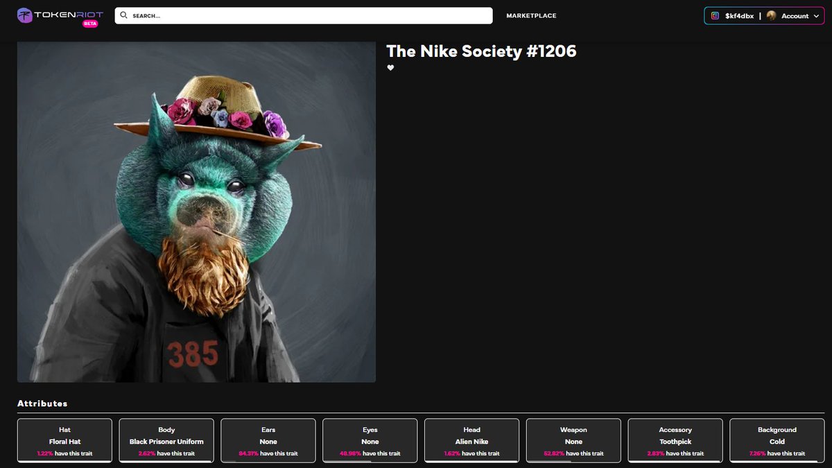 Pigs are flying. $NIKE

TokenRiot.io