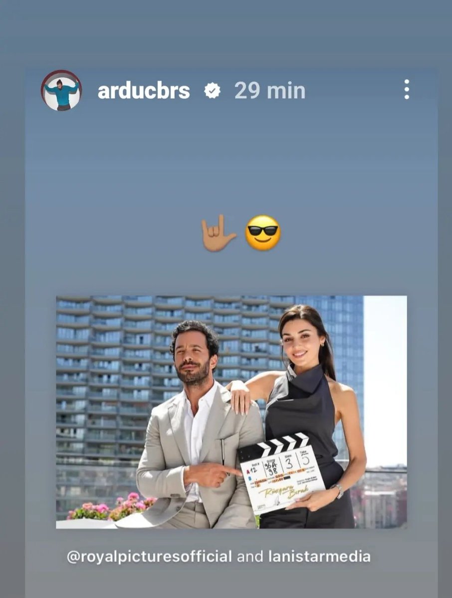 Historia de <a href="/arducbrs/">Barış Arduç Fans</a> 

¿Ven como no es tan difícil esperar a dar las noticias cuando estas las confirman las fuentes oficiales?

Suerte Barış, aquí estaremos apoyando tu trabajo, como siempre.

#BarışArduç
#RüzgaraBirak 
#elbarbelusa