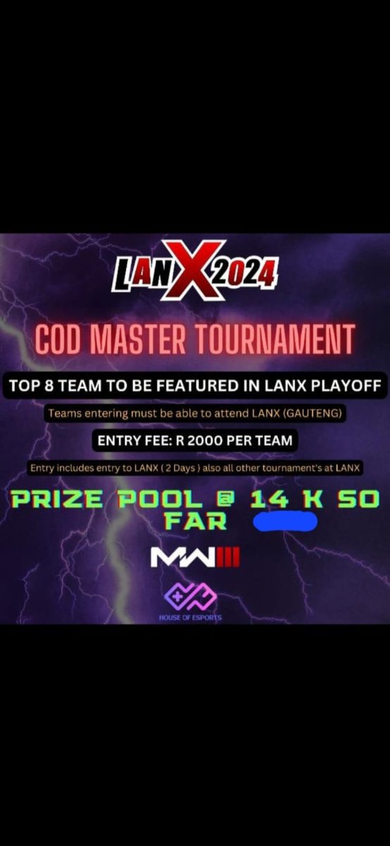 Imagine paying 2k to be part of a LAN with a 14k prize pool. Only for the hosts to decide to take the money and use it to cover costs after advertising and promising a 14k prize pool. Rather just cancel the event. Scummy <a href="/HouseofEsports4/">House of Esports</a>