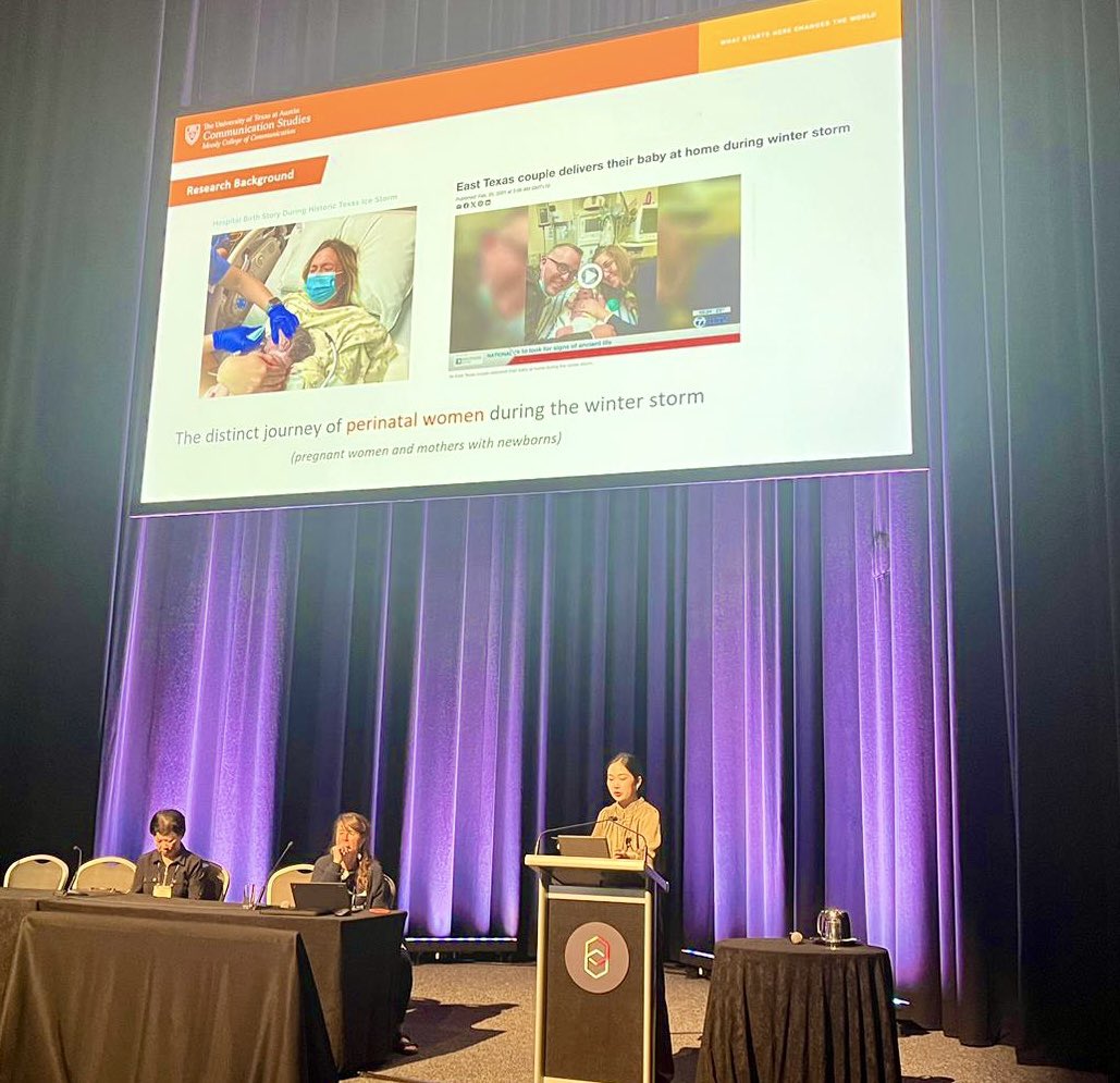 Congrats to Jiayu Sun who presented our work at #ICA24.  #disasters @UTcommstudies <a href="/UTexasMoody/">TEXAS Moody</a> <a href="/TexasTipi/">TexasTIPI</a>