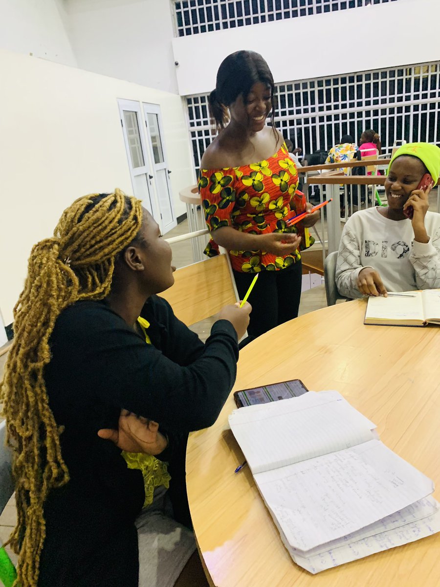els99872's tweet photo. On Sunday, I had the privilege of wishing students studying at the Prempeh II library all the best in their mid-semester exams. In addition to heartfelt wishes, I distributed pencils to help ensure everyone is equipped for success. 
#ElsieForSRCWocom https://t.co/UDNHMF1VId