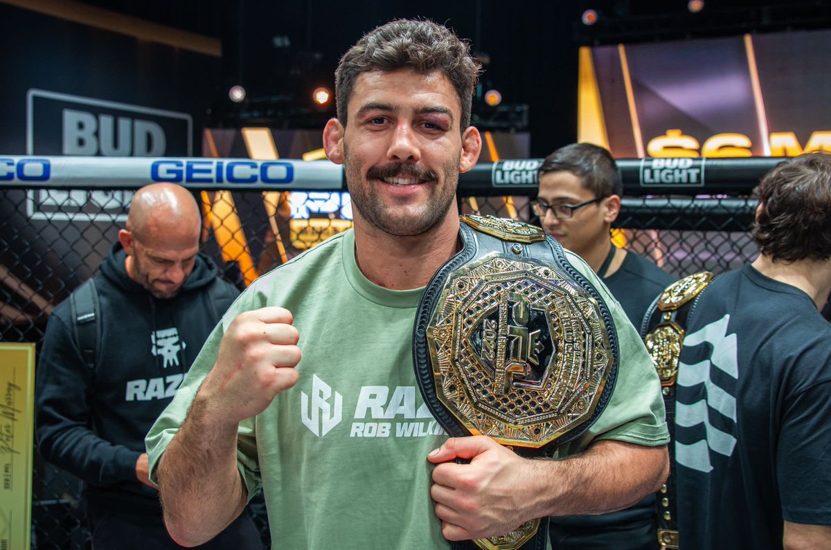 rhysdalcin's tweet photo. How it started ——————>> How it’s going!

@razorrobwilkinson is going back to the @pflmma 2024 Championship Playoffs and it couldn’t be more deserved.

#mma #pfl #championship #worldchampion
#dimesportsgroup #mgmt https://t.co/cTQbCkkBuI