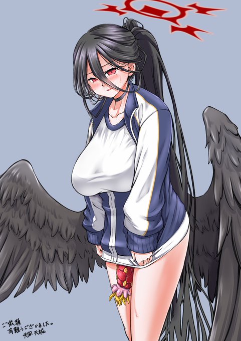 Skeb納品しました～。
ブルアカの羽川ハスミの異形チンコふたなり化です。
ご依頼有難うございました! 